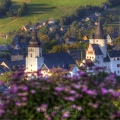 Ein Klassiker. Das Schwarzenberg Schloss mit St. Georgen