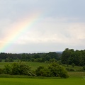 Regenbogen über Marienberg